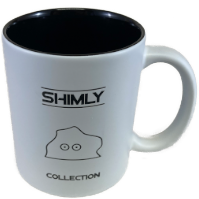 Shimly-Tasse (weiß / schwarz)