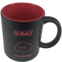 Shimly-Tasse (schwarz / rot)