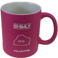 Shimly-Tasse (außen pink)